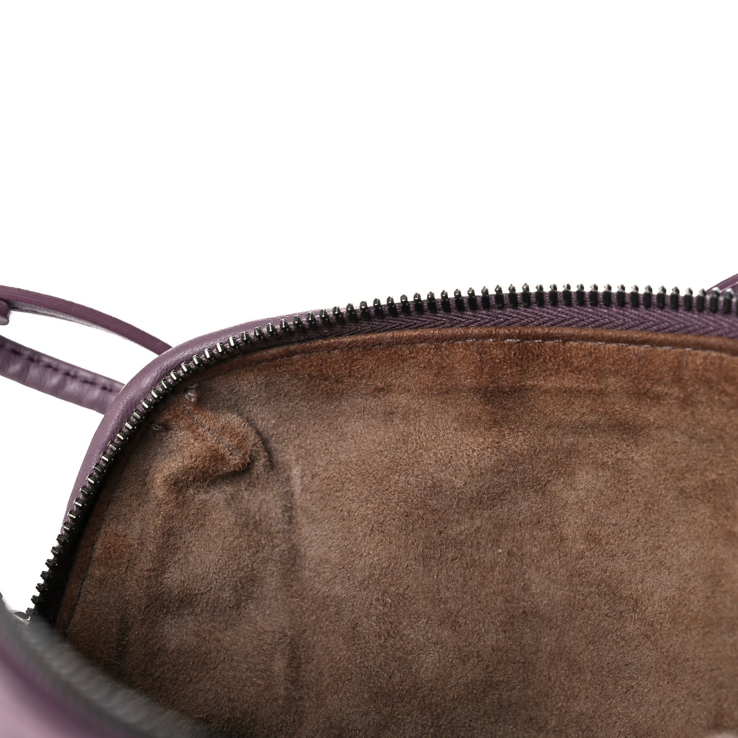 Nappa Intrecciato Pillow Crossbody Messenger Dark Purple