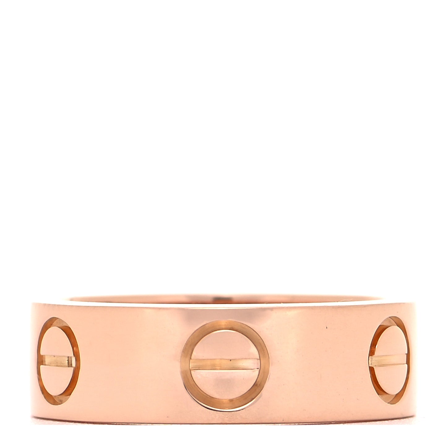 18K Pink Gold 5.5mm LOVE Ring 47 4