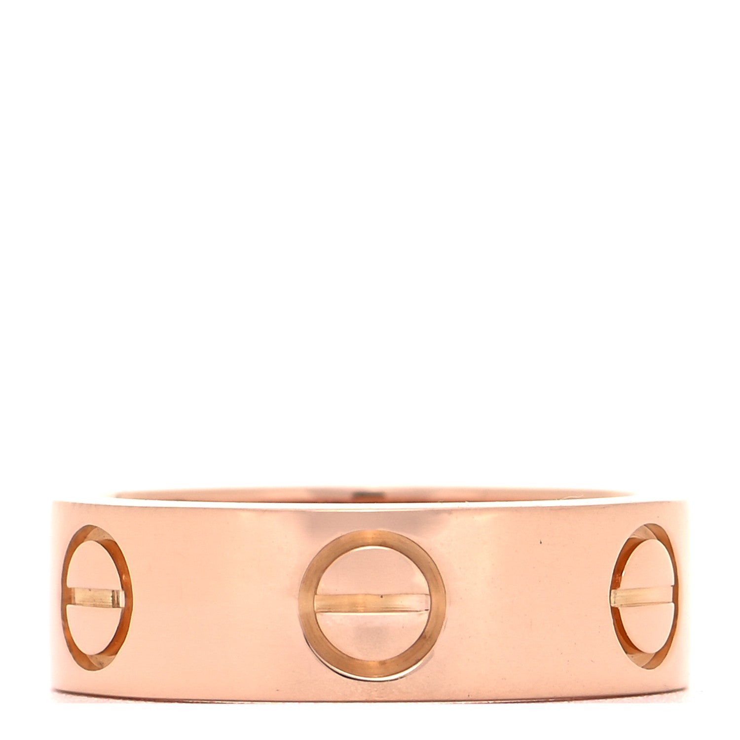 Cartier 18K Pink Gold 5.5mm LOVE Ring 47 4 1 of 4