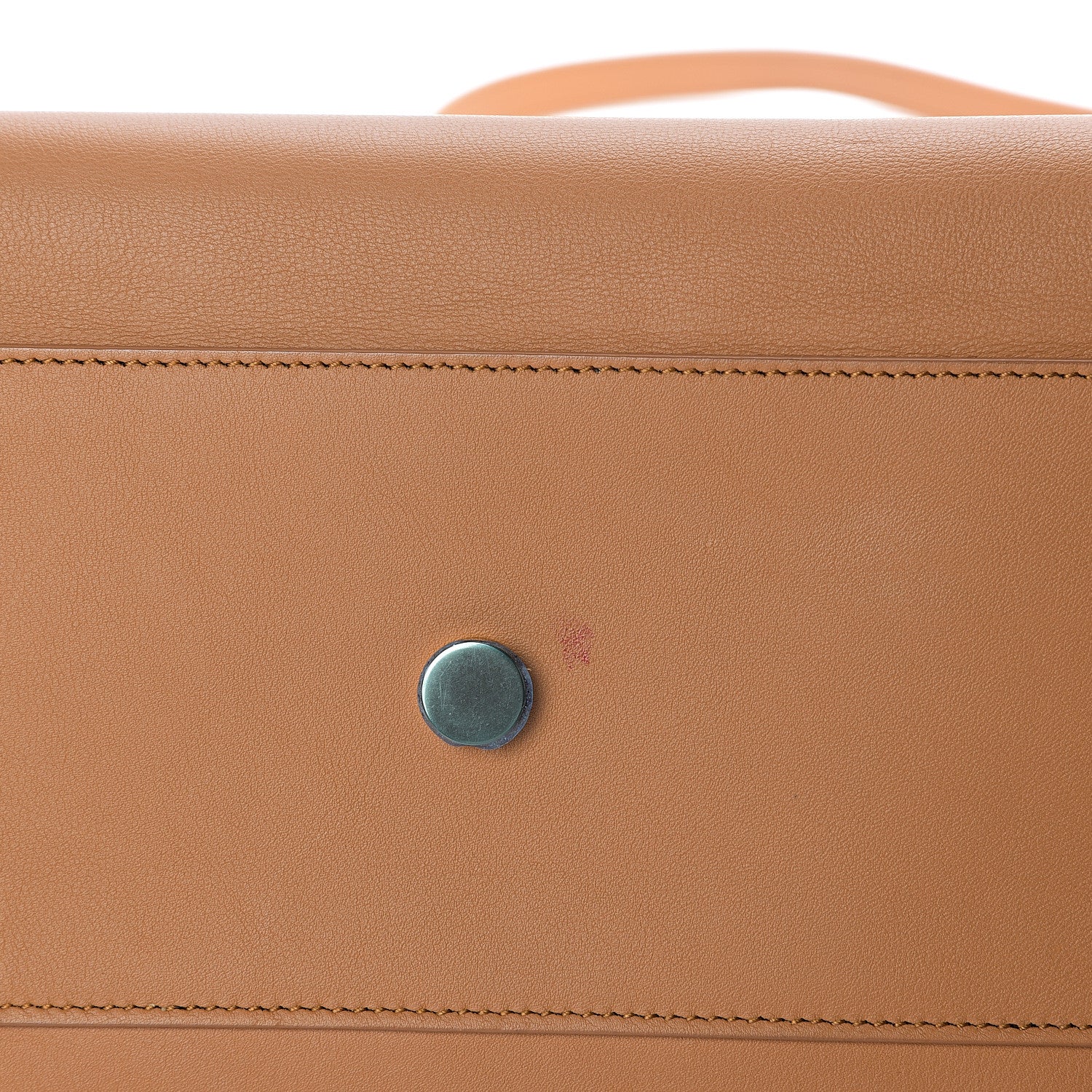 Saint Laurent Calfskin Small Rive Gauche Fringe Tote Tan 7 of 7