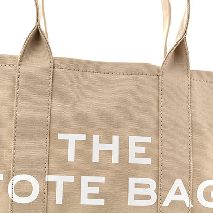 Marc Jacobs Cotton Canvas Large The Tote Bag Beige 9 of 12