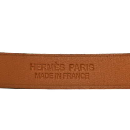 Hermes Chevre Chamkila Kelly Double Tour Bracelet T2 Rose Pop 6 of 7