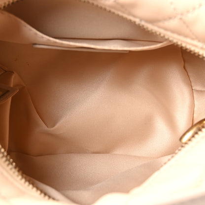 Chanel Lambskin Quilted Small Hobo Beige 5 of 10
