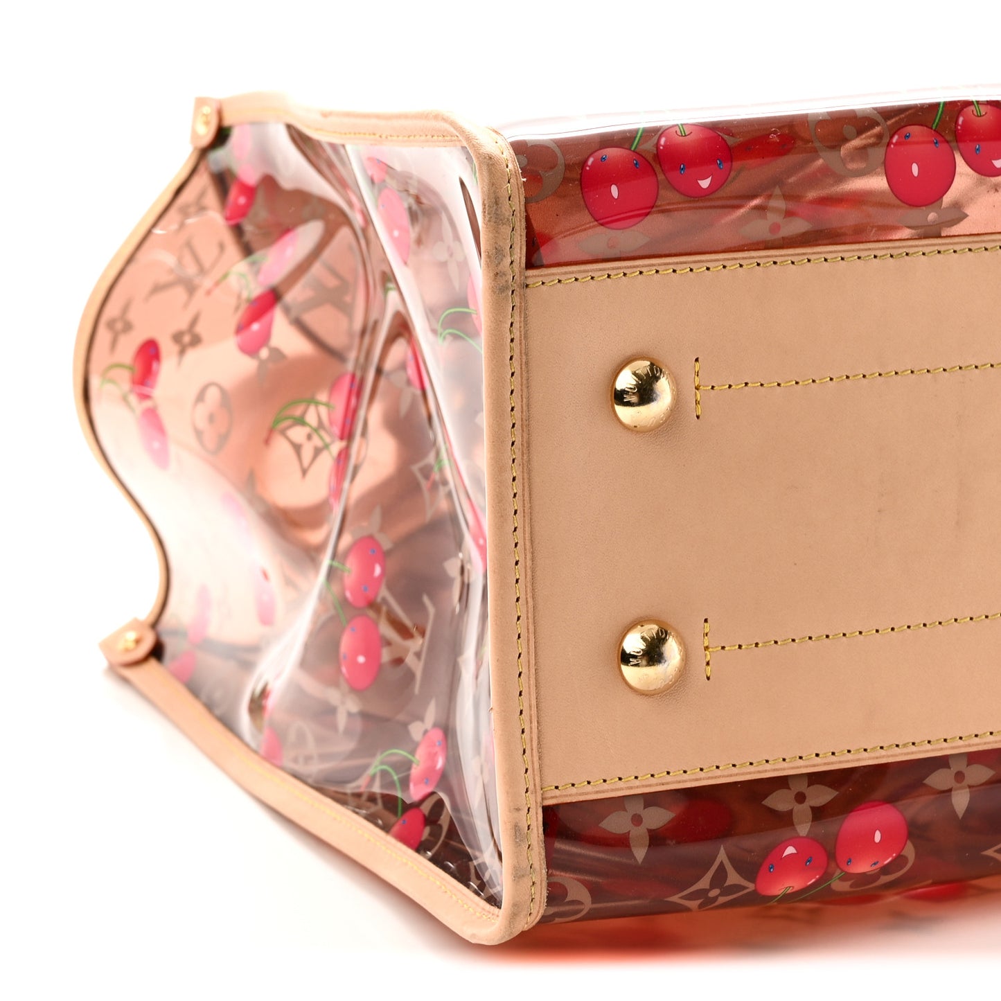 LV X TM Crystal Monogram Cerises Onthego GM
