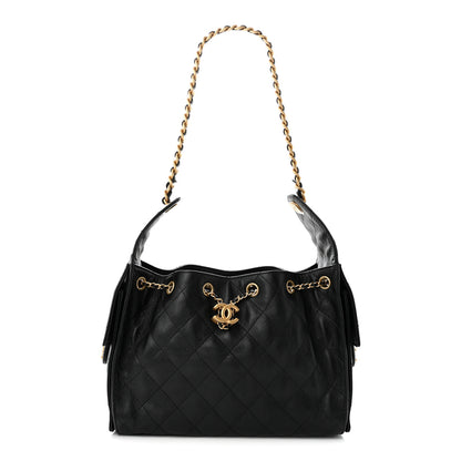Chanel Caviar Quilted Small Chanel 25 Handbag Black 1 of 10