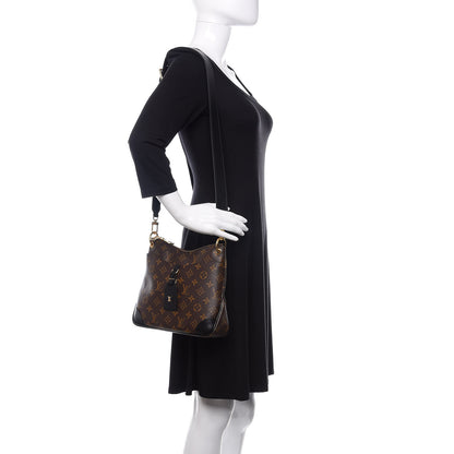 Louis Vuitton Monogram Odeon PM Black 2 of 11