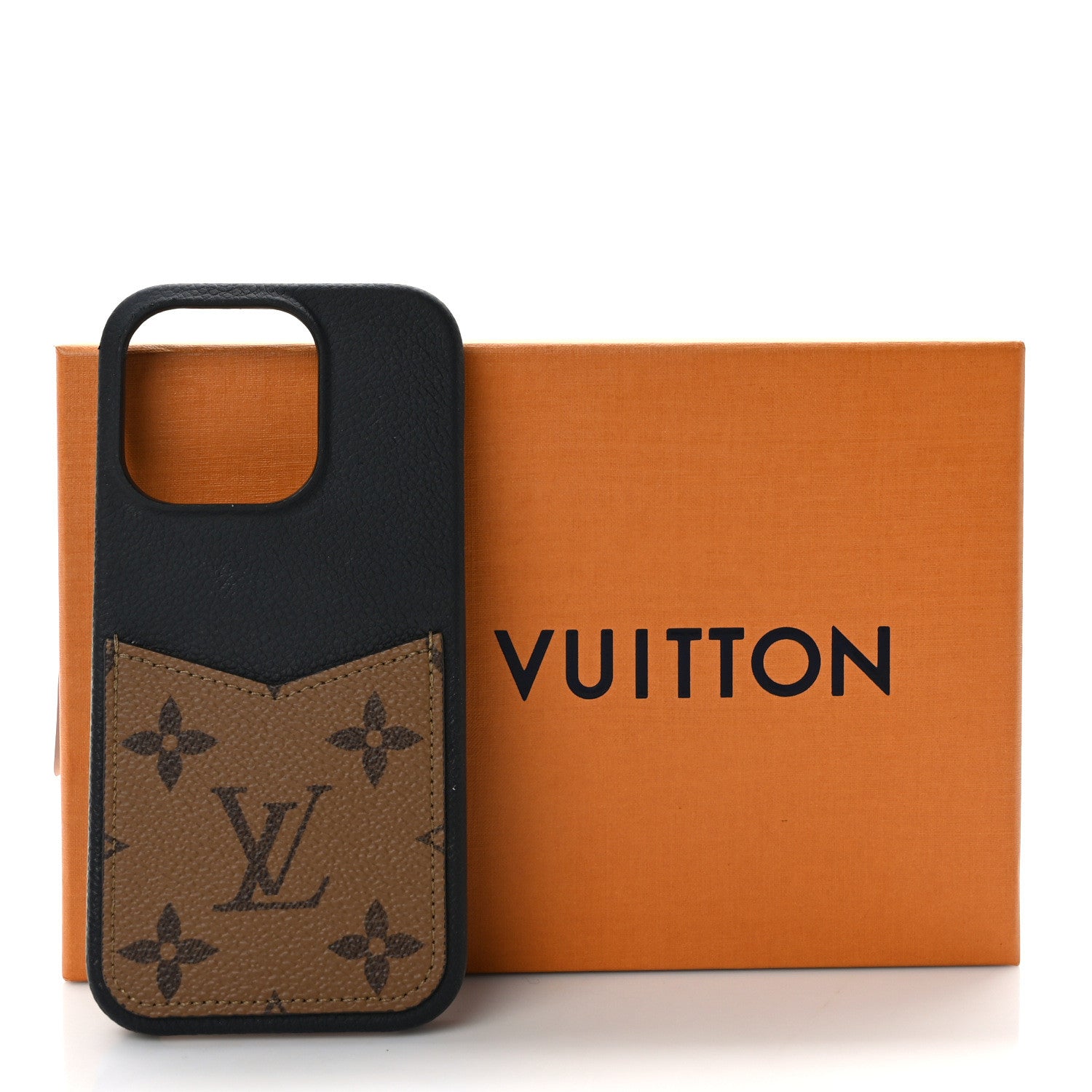 Louis Vuitton Reverse Monogram Pallas iPhone 14 Pro Bumper Black 7 of 7