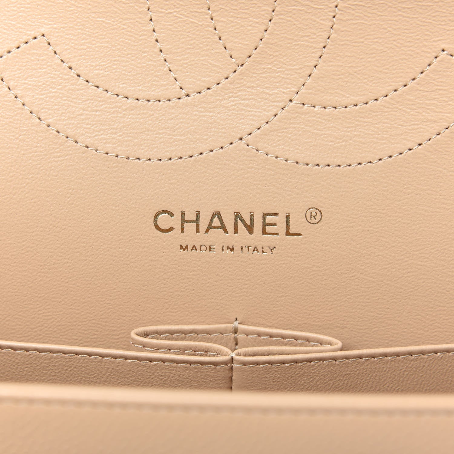 Chanel Caviar Quilted Jumbo Double Flap Beige Clair 8 of 11