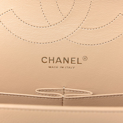 Chanel Caviar Quilted Jumbo Double Flap Beige Clair 8 of 11