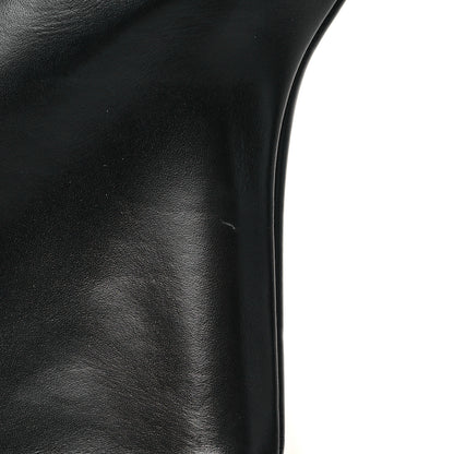 Givenchy Calfskin G Lock 80mm Wedge Low Boots 38.5 Black 10 of 11