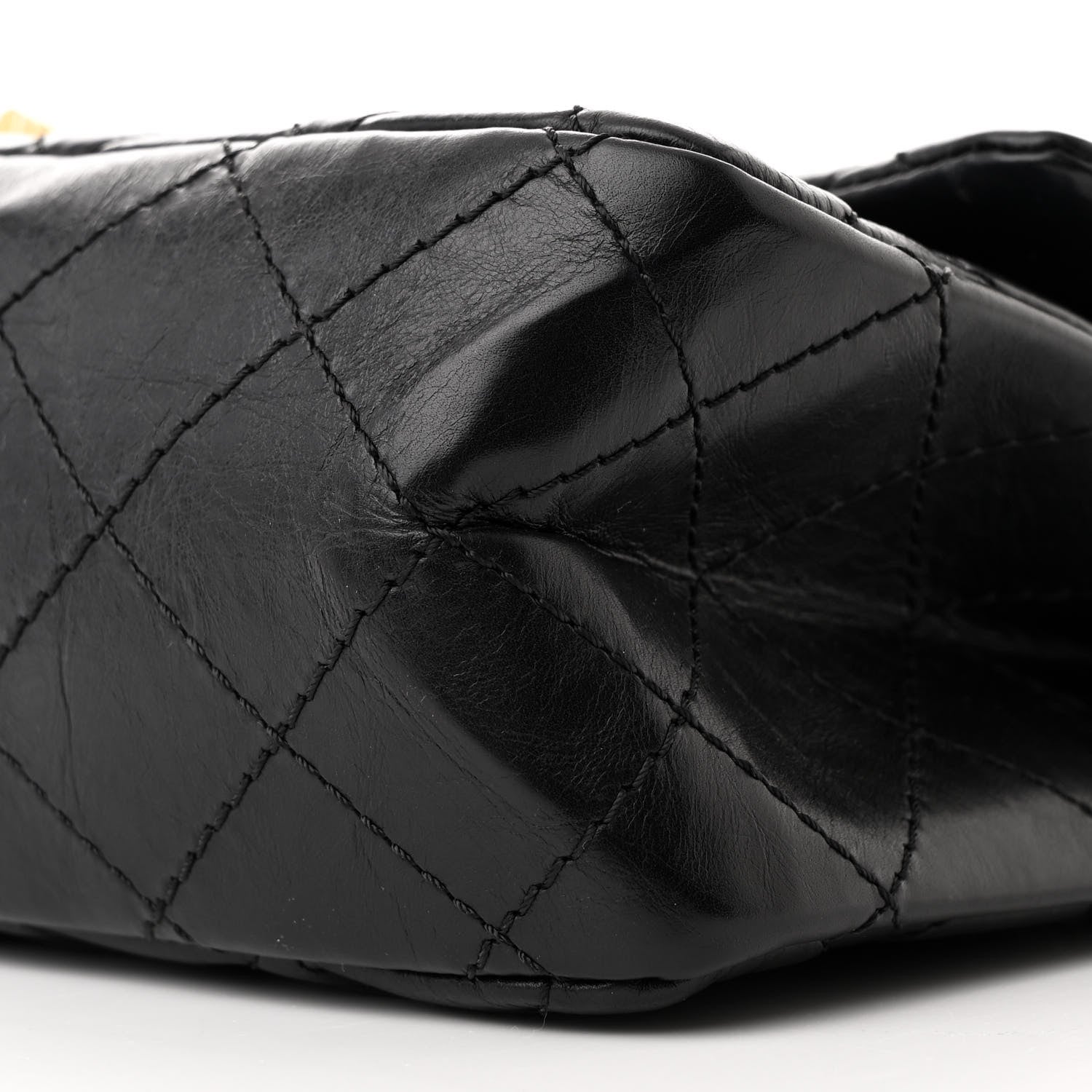 Chanel Aged Calfskin Quilted 2.55 Reissue 226 Flap Black 10 of 13