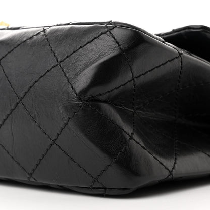 Chanel Aged Calfskin Quilted 2.55 Reissue 226 Flap Black 10 of 13