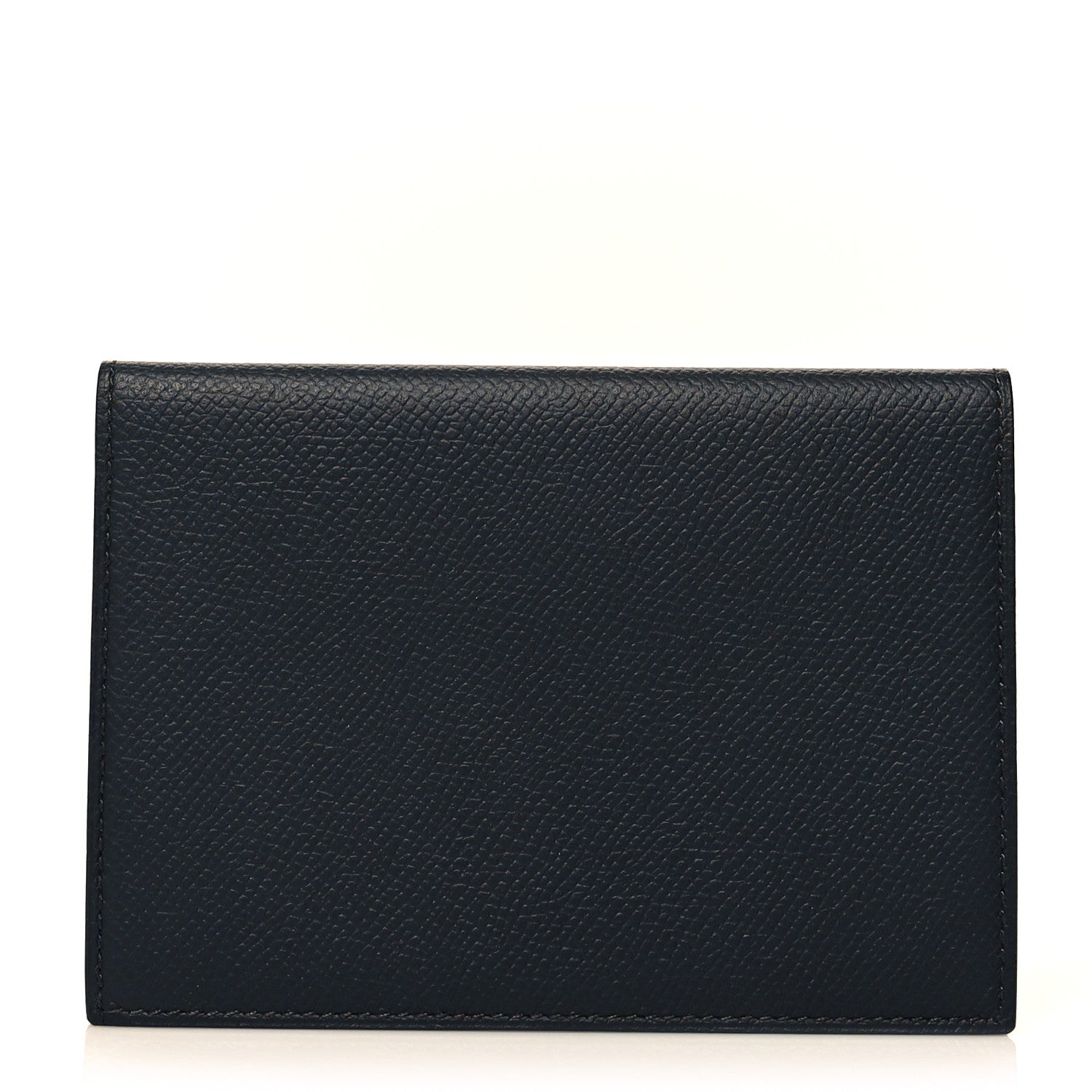 Hermes Epsom M2 Magellan Passport Holder Black Bleu Nuit 1 of 6