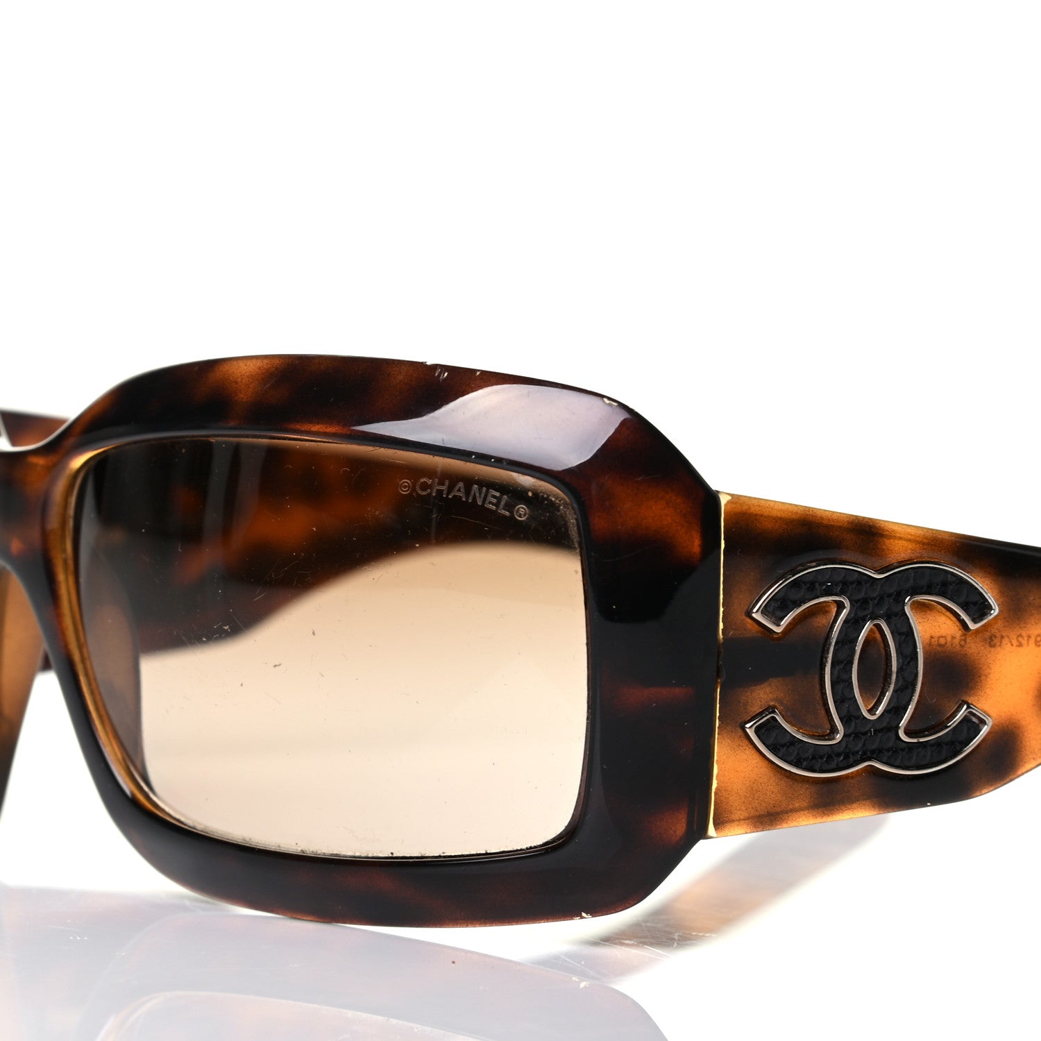 Chanel Oval Sunglasses 6022-Q Tortoise 5 of 5