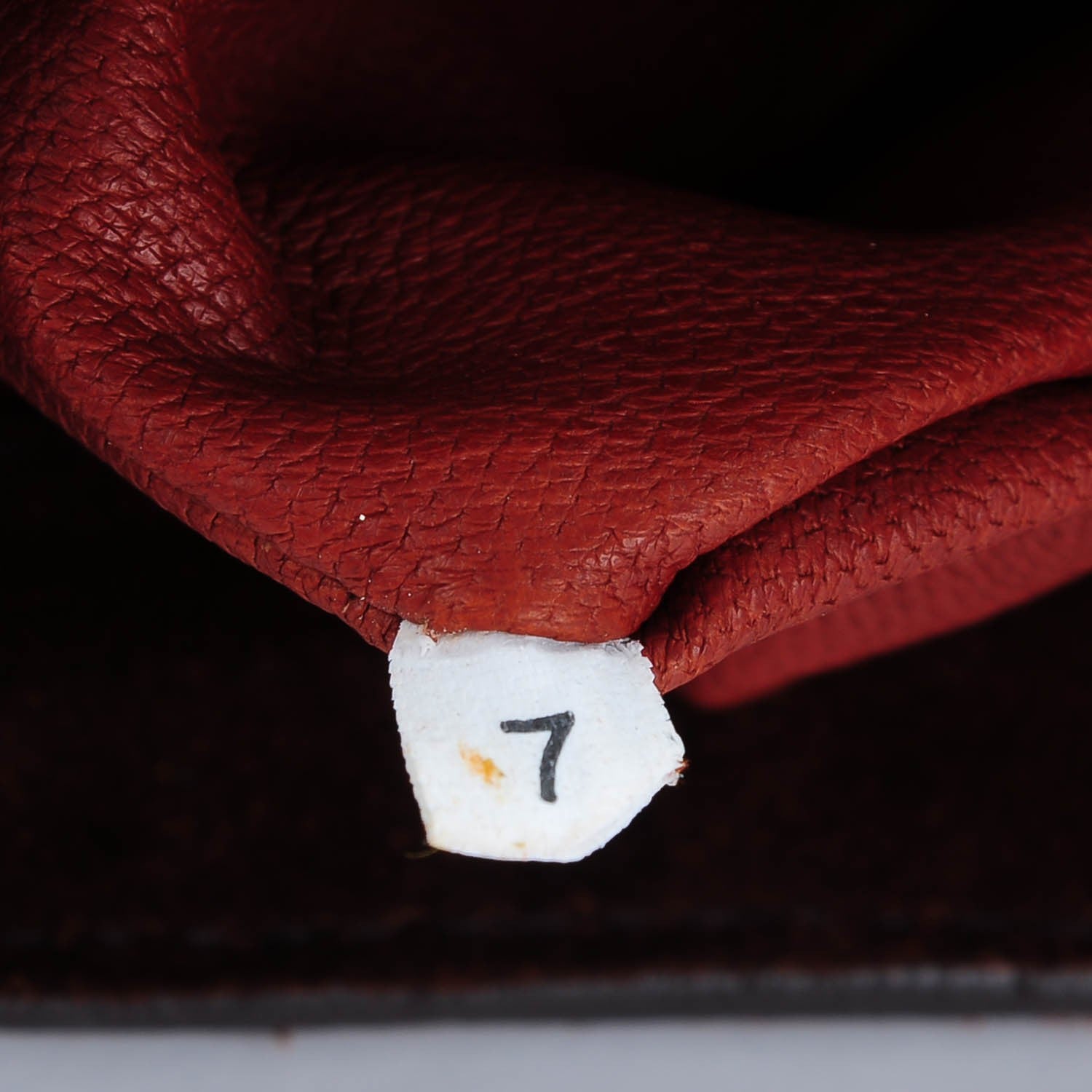 Prada Suede Scamosciato Tassel Crossbody Brown 7 of 7
