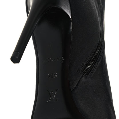 Louis Vuitton Monogram Cherie Ankle Boots 36.5 Black 6 of 7