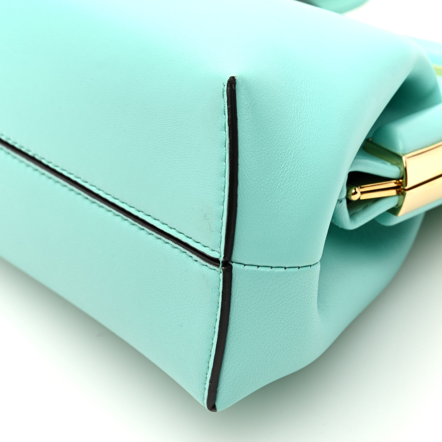 Fendi Shiny Nappa Small Fendi First Spring Turquoise 10 of 11