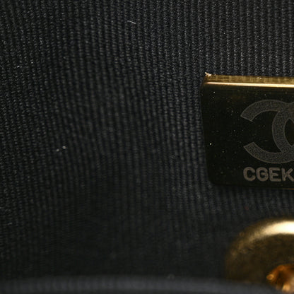 Chanel Metallic Lambskin Quilted Mini Side Note Flap Grey 7 of 10