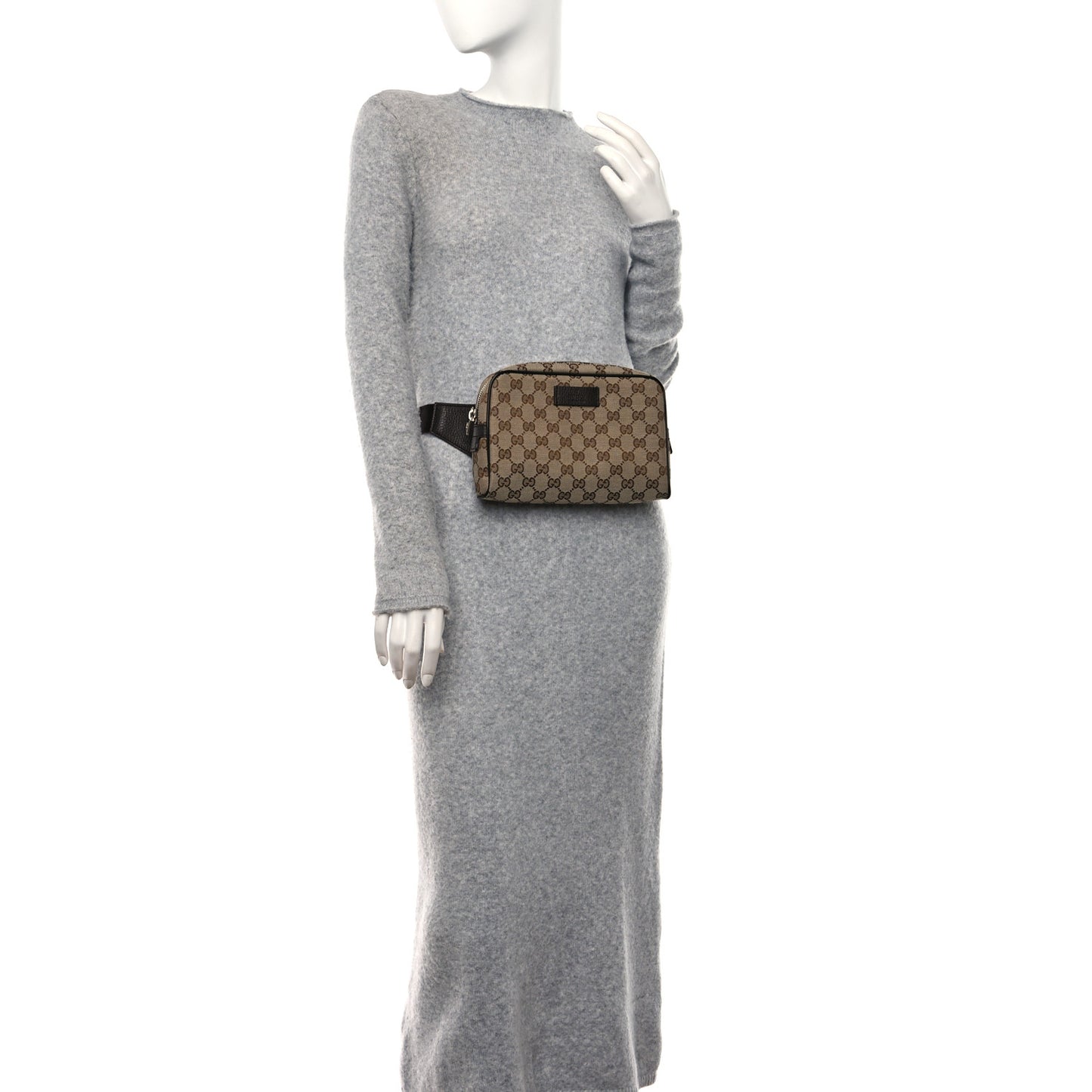 Monogram Belt Bag Dark Brown
