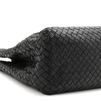 Bottega Veneta Nappa Intrecciato Medium Classic Chain Strap Tote Black 9 of 11