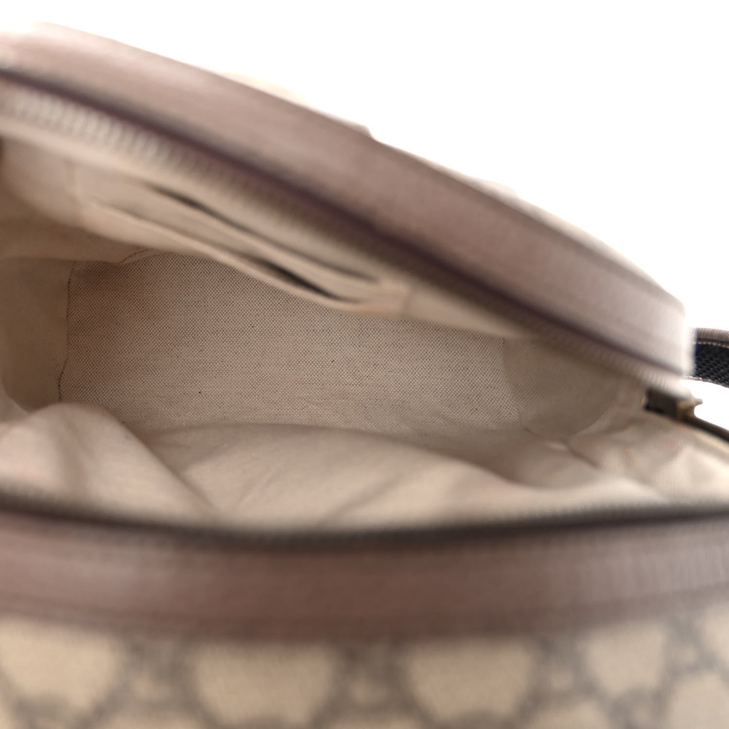 Gucci GG Supreme Monogram Calfskin Web Small Ophidia Day Backpack Beige Ebony New Acero 5 of 10