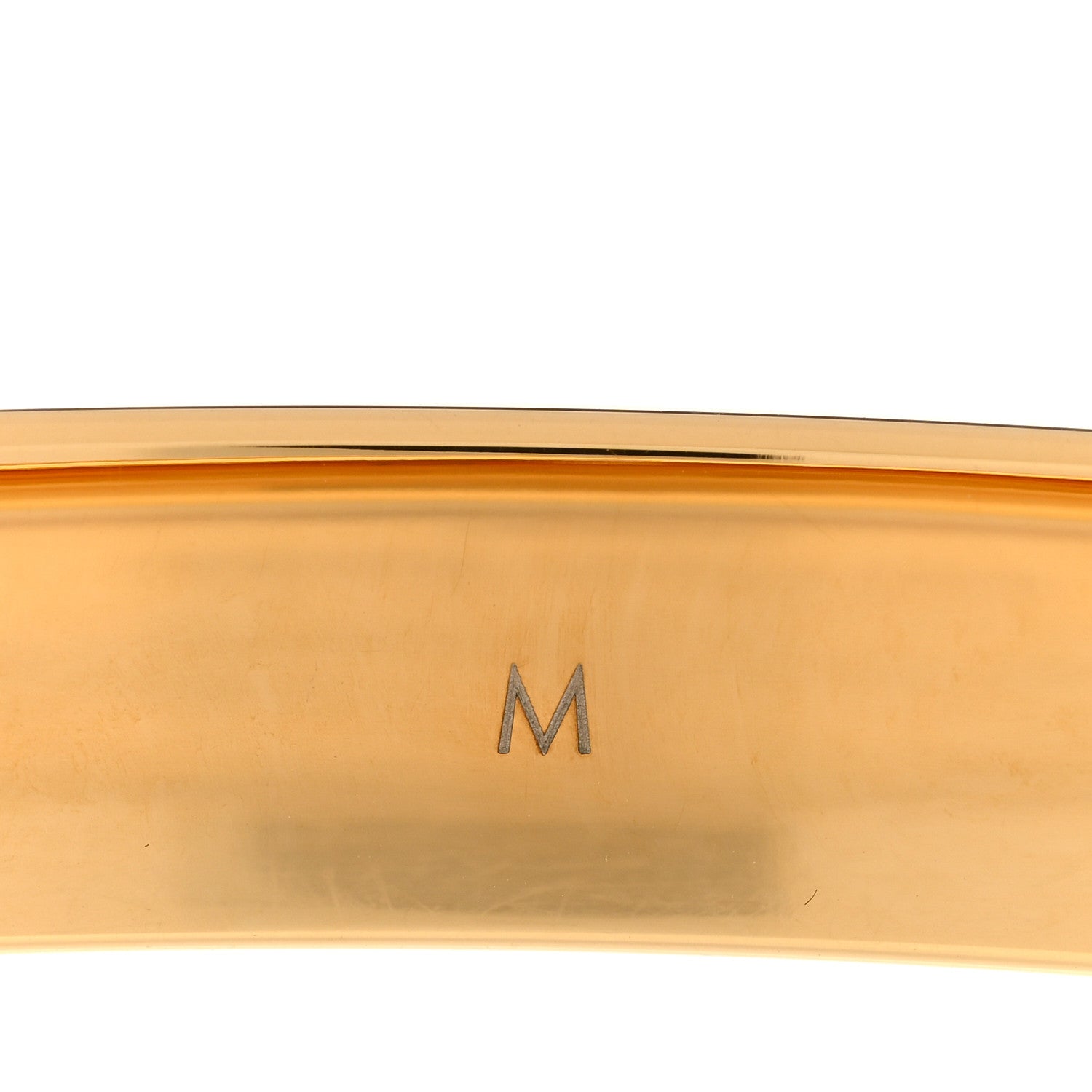 Louis Vuitton Brass Monogram Nanogram Cuff M Gold 5 of 6
