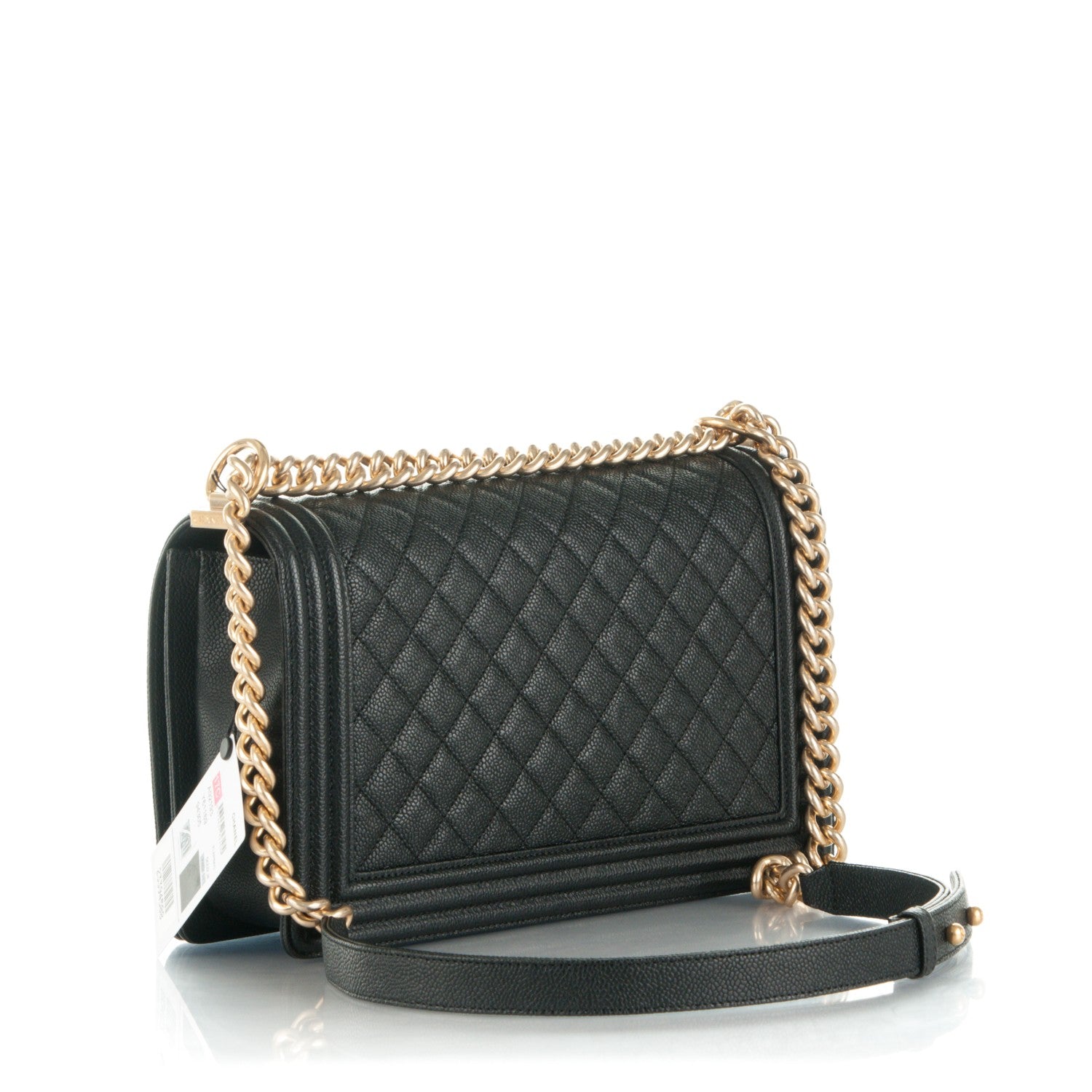 Chanel Caviar Quilted New Medium Boy Flap Black 4 of 9