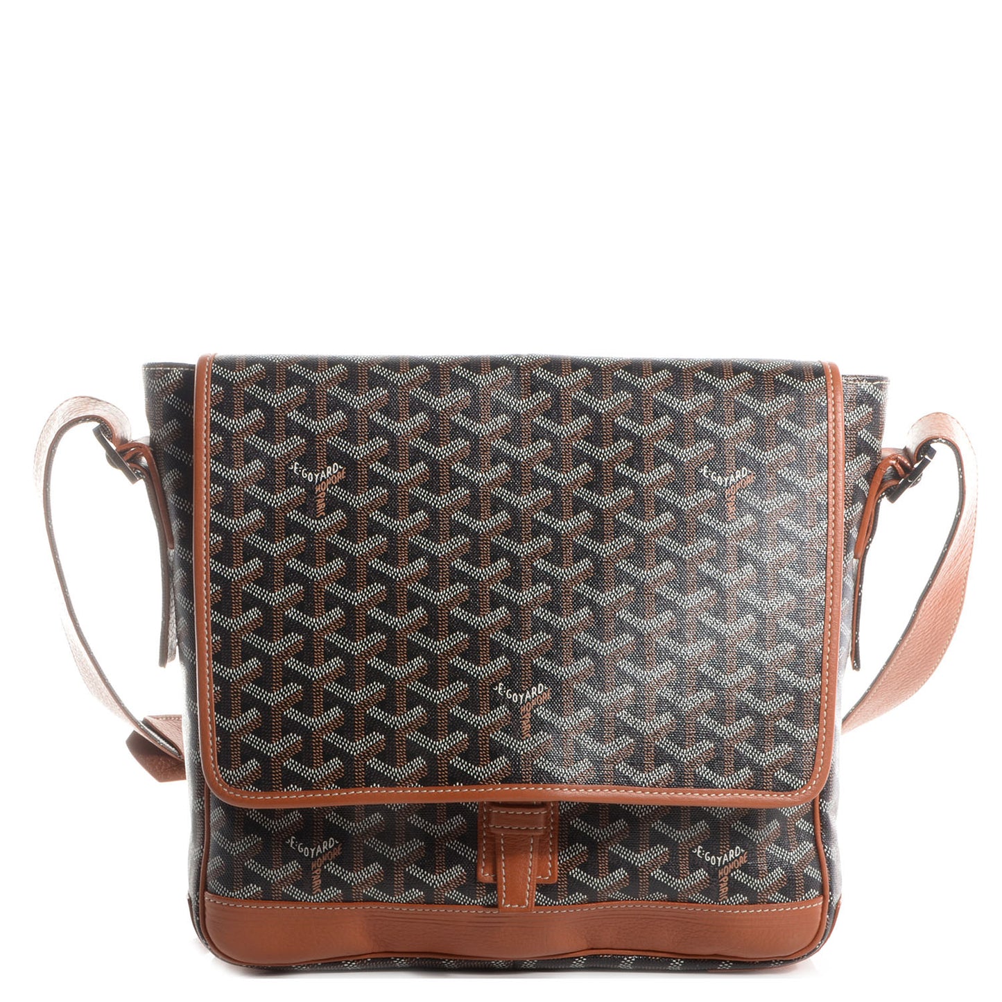 Goyardine Urbain Messenger Black Gold