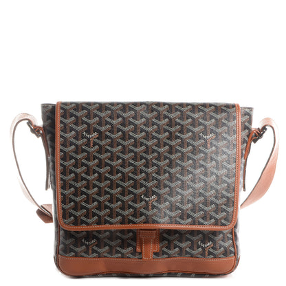 Goyard Goyardine Urbain Messenger Black Gold 1 of 8