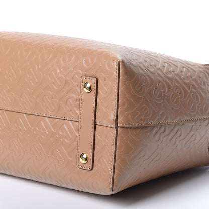 Burberry Calfskin Embossed Monogram Small Belt Bag Light Camel 9 of 9