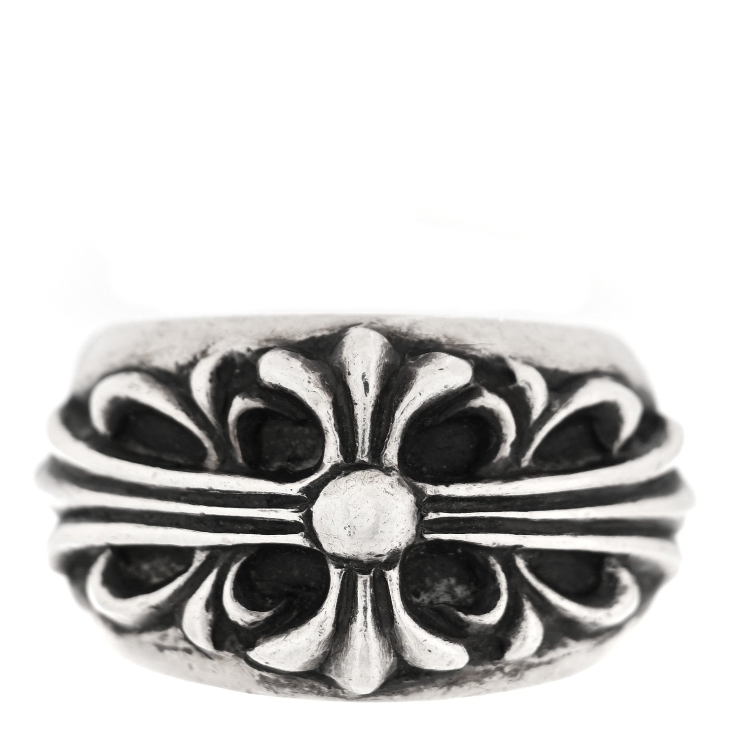 Chrome Hearts Floral Cross Ring 53 6.25 1 of 5