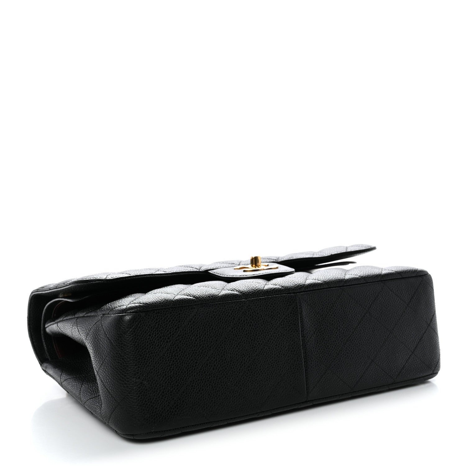 Chanel Caviar Quilted Jumbo Double Flap Black 4 of 11