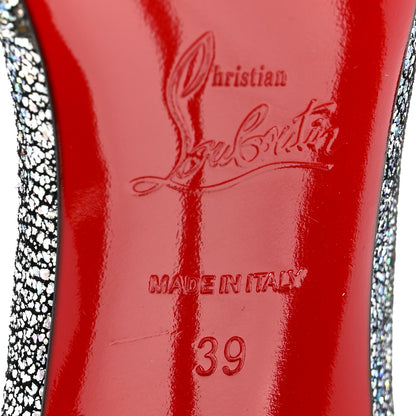 Christian Louboutin Nappa Mica Iriza 100 Pumps  39 Silver 7 of 10