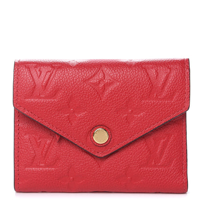 Louis Vuitton Empreinte Victorine Wallet Scarlet 1 of 8