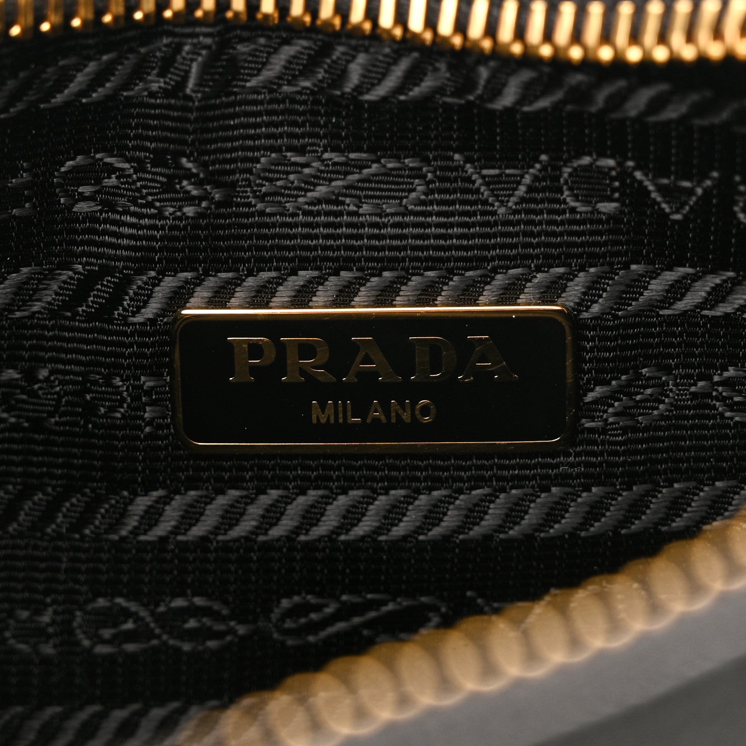 Prada Saffiano Lux Re-Edition 2005 Shoulder Bag Black 6 of 9