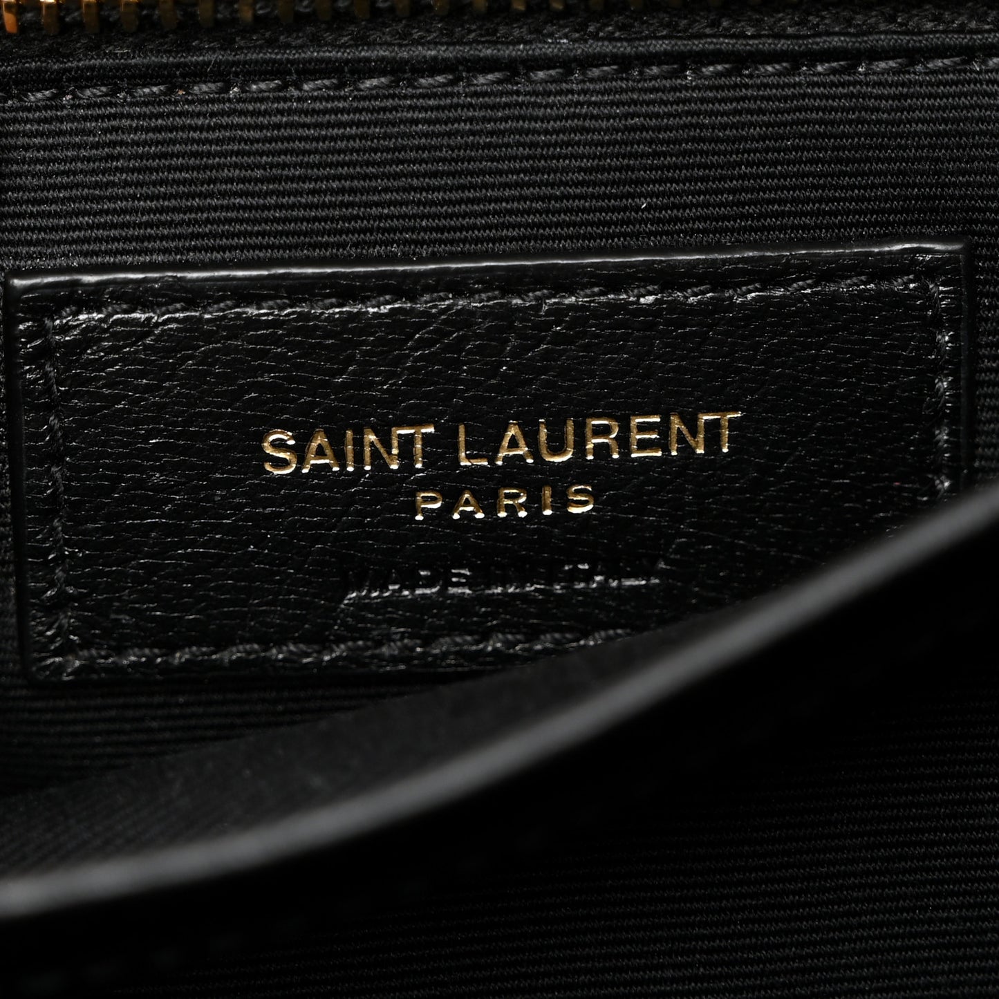 Calfskin Y Quilted Monogram Toy Loulou Crossbody Bag Black