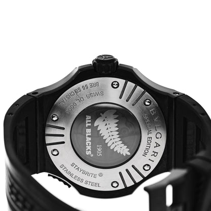 Bulgari PVD Stainless Steel 47mm Endurer Chronosprint Daniel Roth Automatic Watch Black 4 of 4