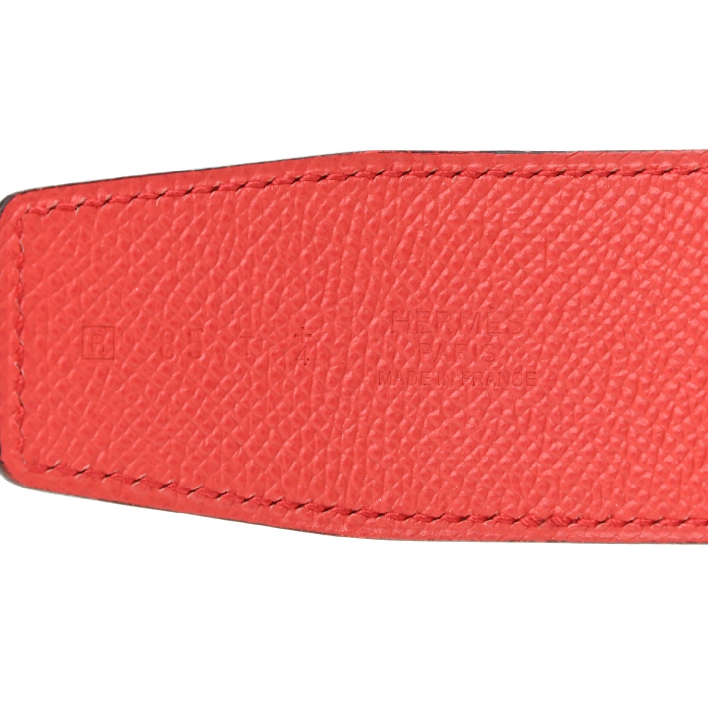 Epsom 42mm Constance H Belt 85 Rouge Casaque Rose Jaipur