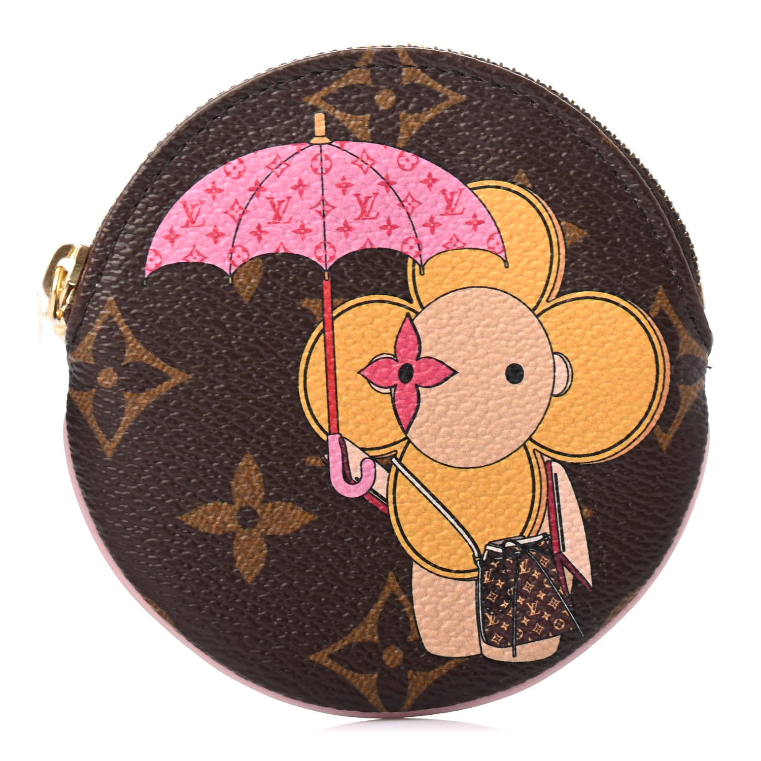 Louis Vuitton Monogram 2019 Christmas Animation Tokyo Round Coin Purse 1 of 4