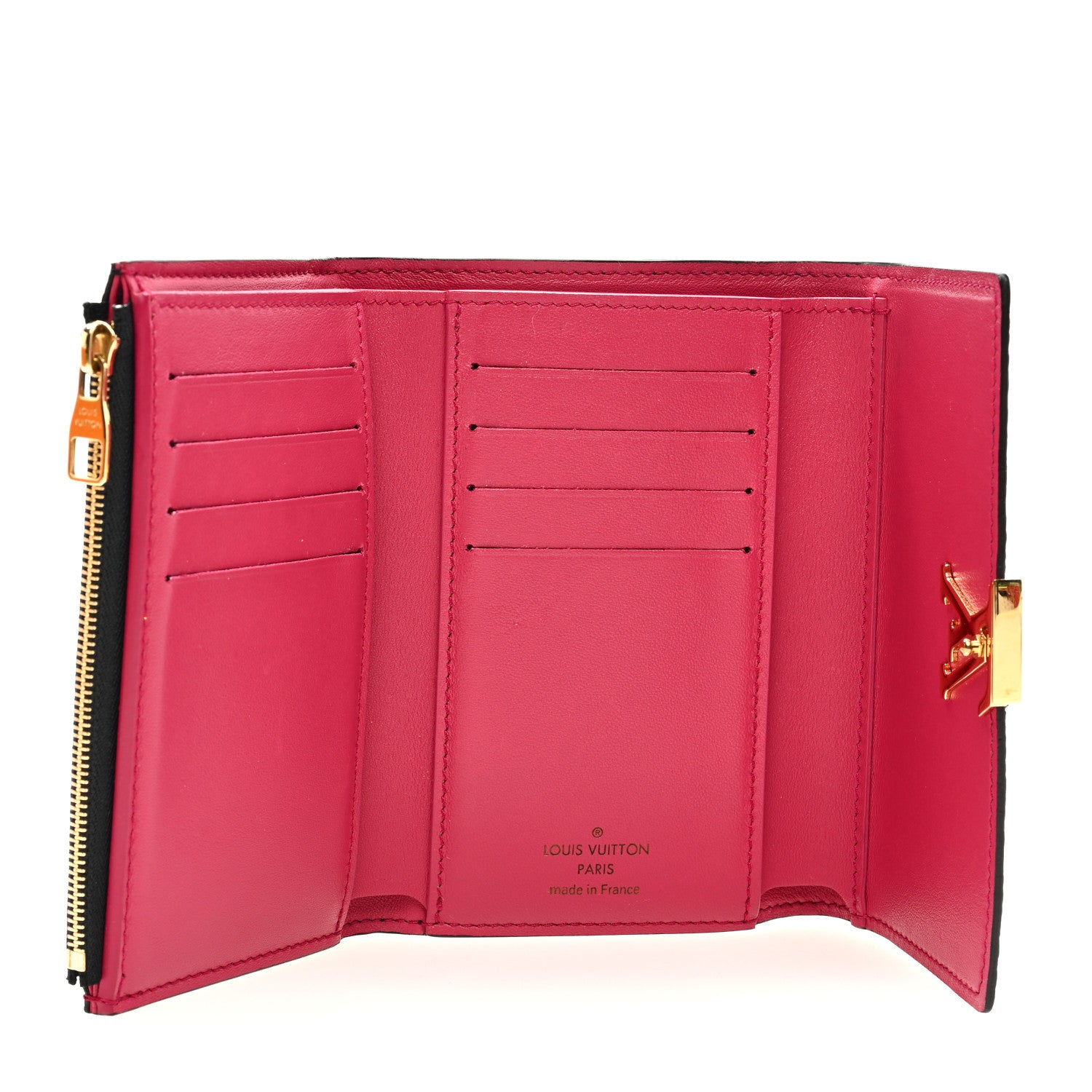 Louis Vuitton Taurillon Capucines Compact Wallet Black 5 of 7