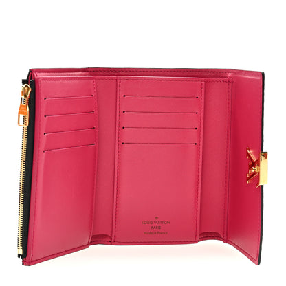 Louis Vuitton Taurillon Capucines Compact Wallet Black 5 of 7