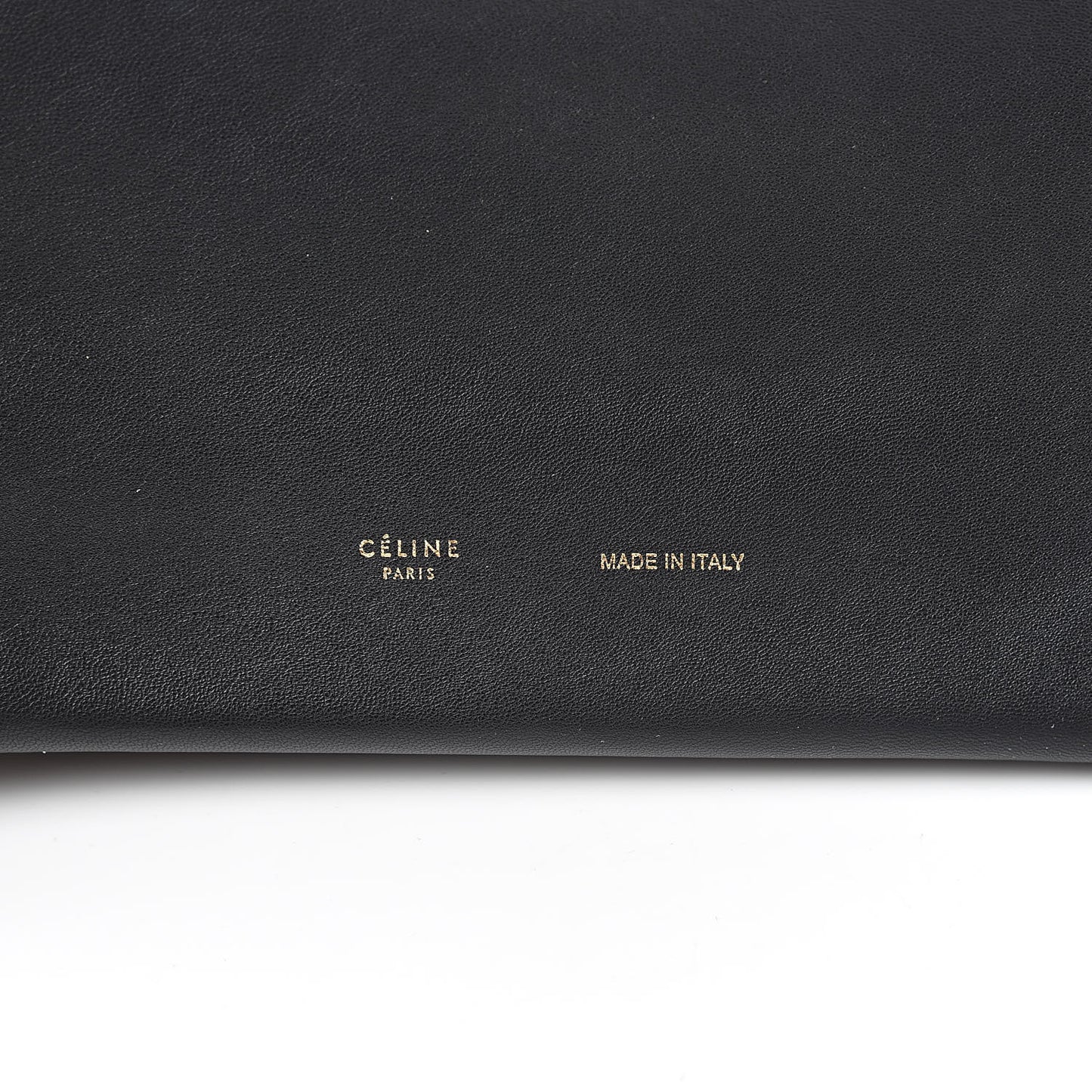 Lambskin Roll Clutch Black