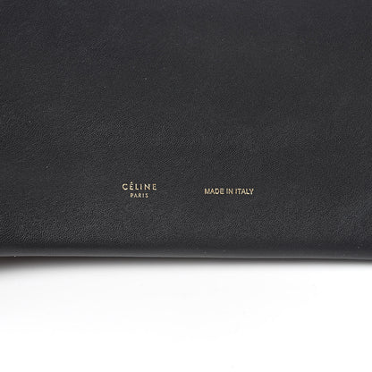 Celine Lambskin Roll Clutch Black 8 of 8