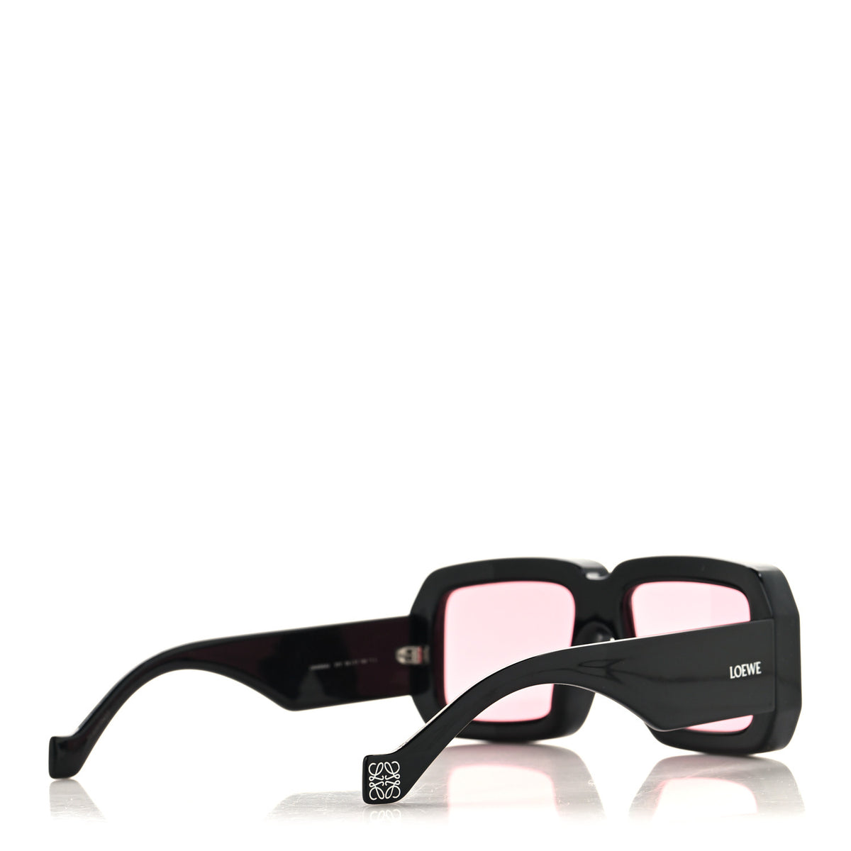Loewe Acetate Paula's Ibiza Dive In Mask Sunglasses LW40064U Black Pink 4 of 7