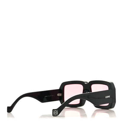 Loewe Acetate Paula's Ibiza Dive In Mask Sunglasses LW40064U Black Pink 4 of 7