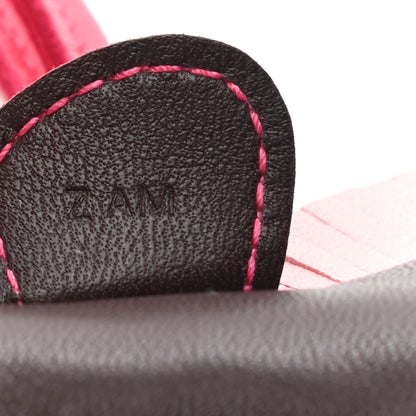 Hermes Milo Lambskin Matte Alligator Touch Grigri Rodeo Horse Bag Charm PM Rouge Sellier Framboise Rose Sakura 4 of 5