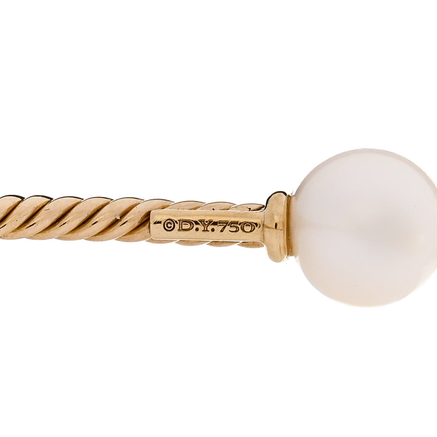 18K Yellow Gold Pearl 8.5mm Solari Bracelet