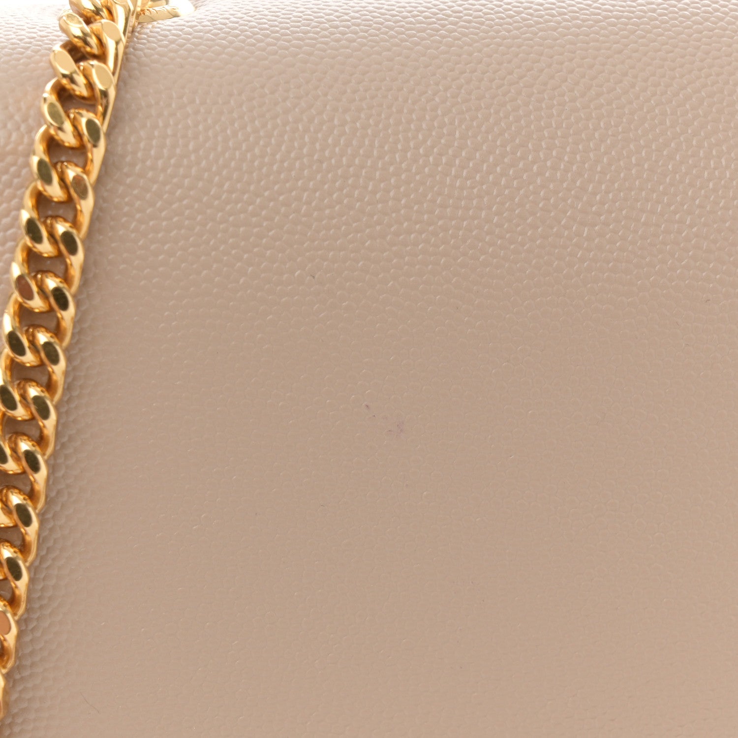 Saint Laurent Grain De Poudre Medium Monogram Kate Satchel Dark Beige 11 of 13