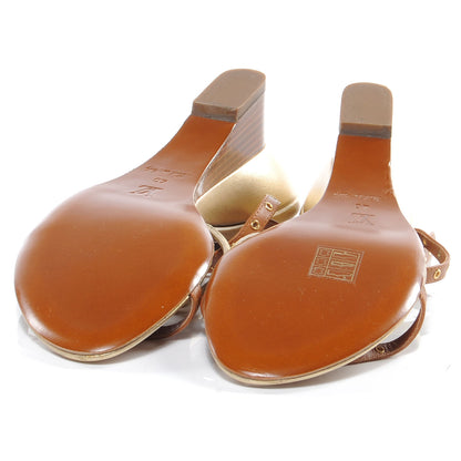 Louis Vuitton Andalucia Wedge Sandals 40 Brown 7 of 9