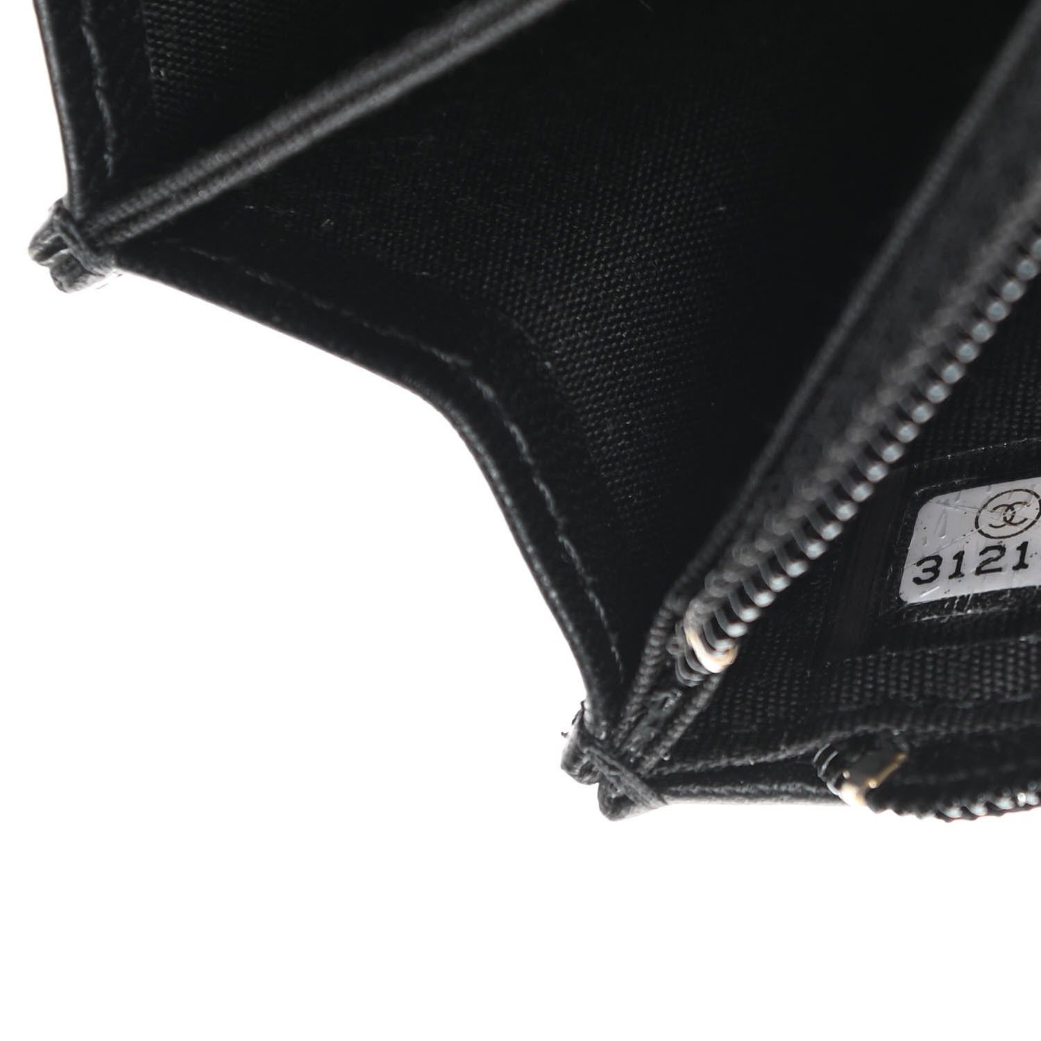 Chanel Lambskin Quilted Mini Camellia Bow Wallet On Chain WOC Black 7 of 14